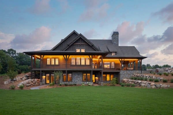 featured posts image for Step inside an absolutely stunning lodge inspired home in the Midwest