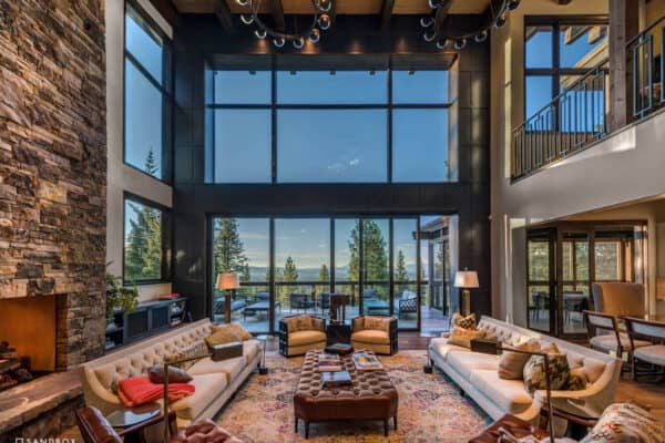 featured posts image for Mountain contemporary retreat in a stunning setting of the Sierra Nevadas