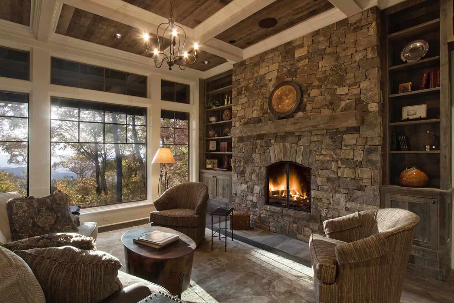 mountain-craftsman-style-living-room