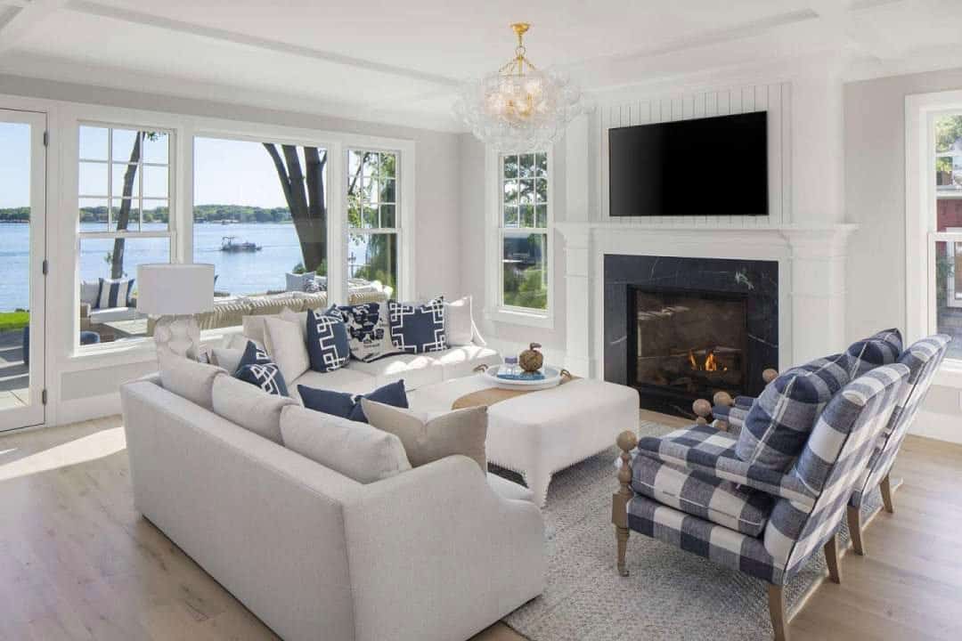 coastal-style-living-room-with-a-fireplace