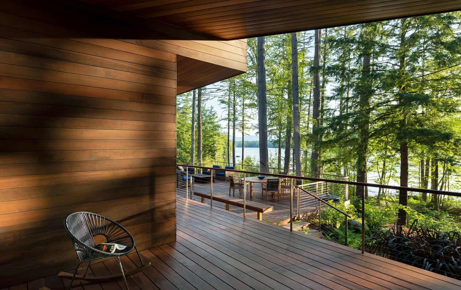 contemporary-lake-house-exterior-deck