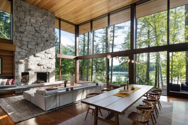 featured posts image for Tour this spectacular lakeside dream home in New Hampshire