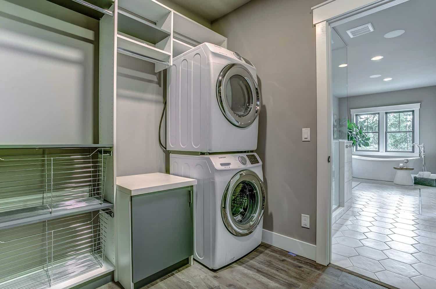 farmhouse-closet-with-washer-and-dryer