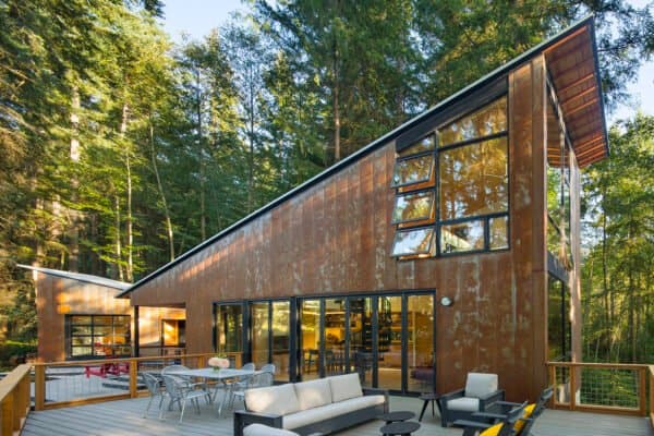 featured posts image for Modern nature retreat surrounded by a tranquil forest on Whidbey Island