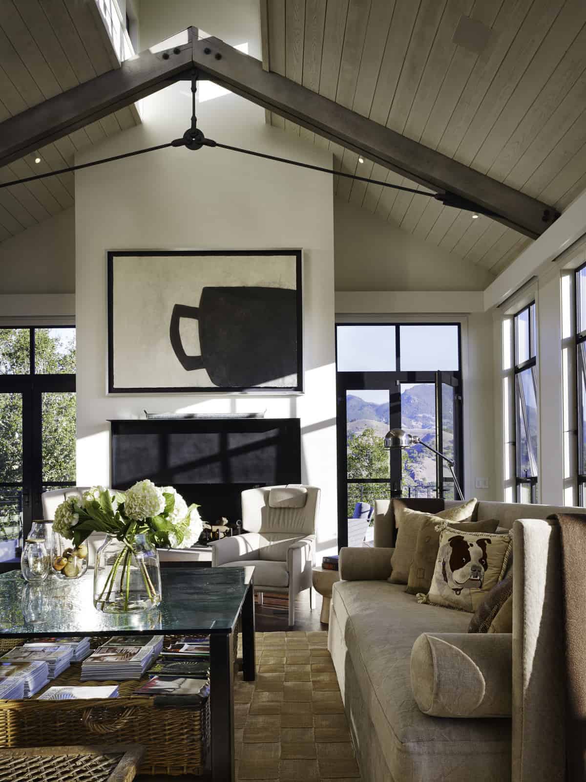 industrial-farmhouse-style-living-room