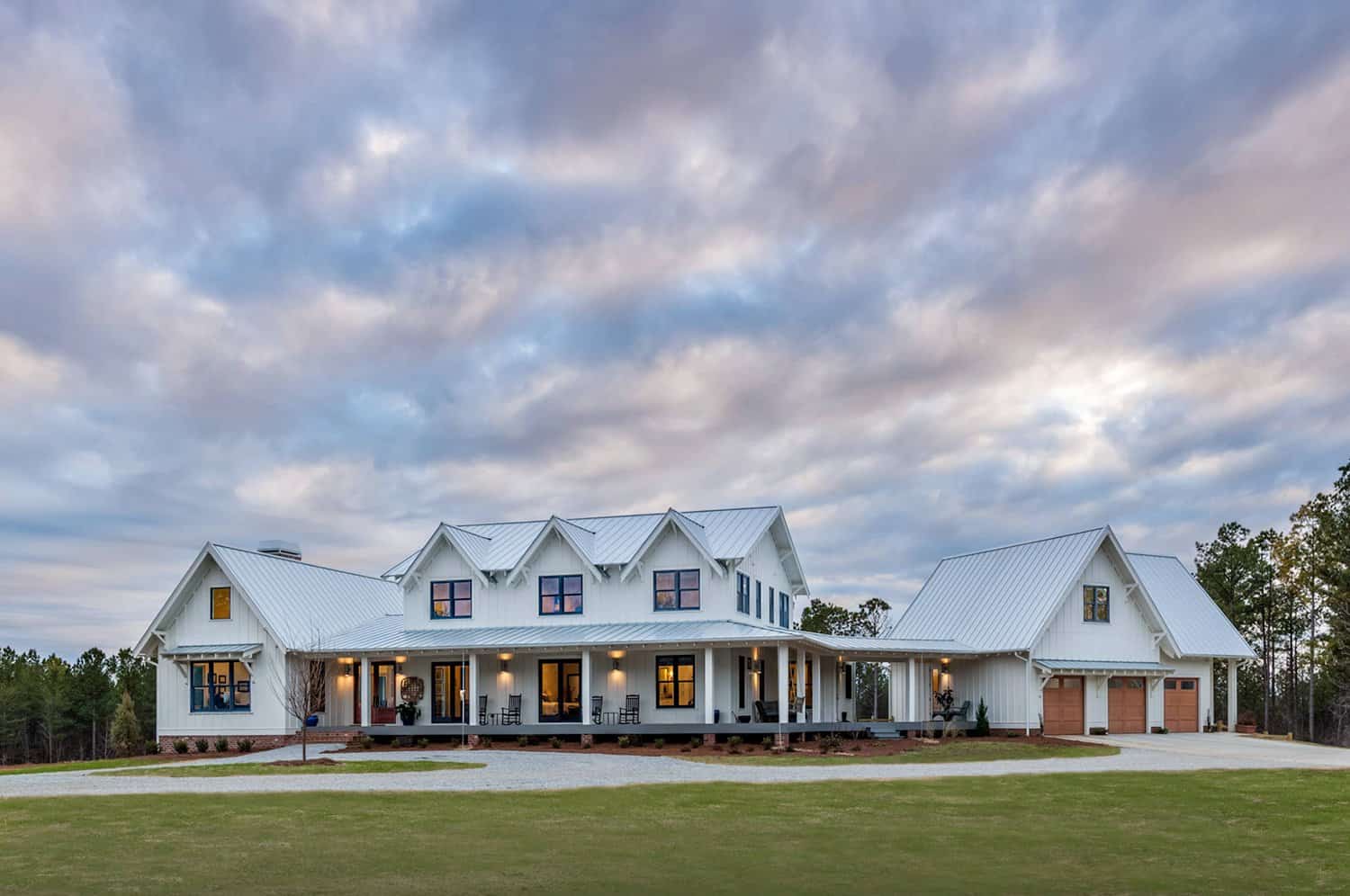 Step inside this bright and airy modern farmhouse in South Carolina