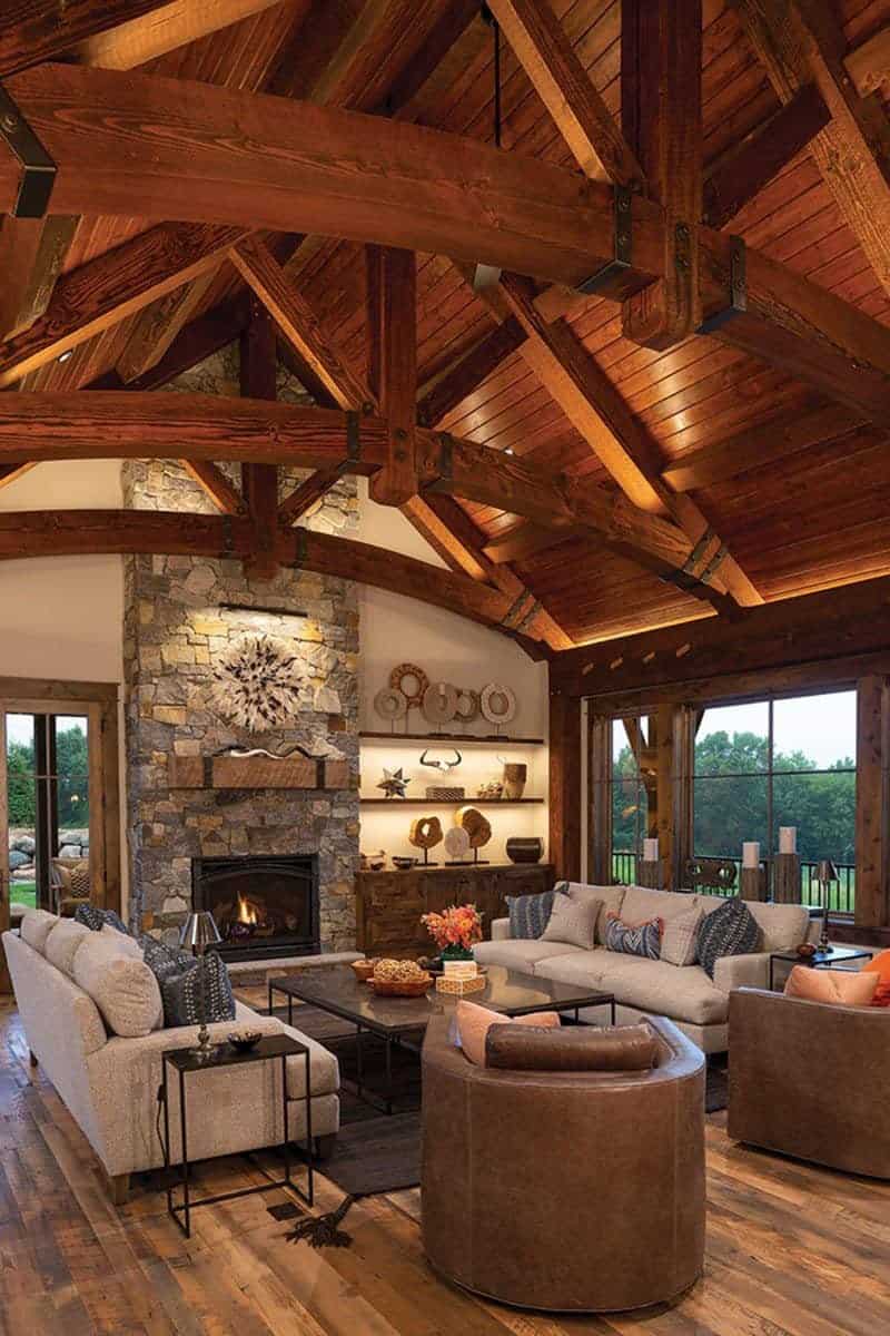 rustic-lodge-inspired-living-room