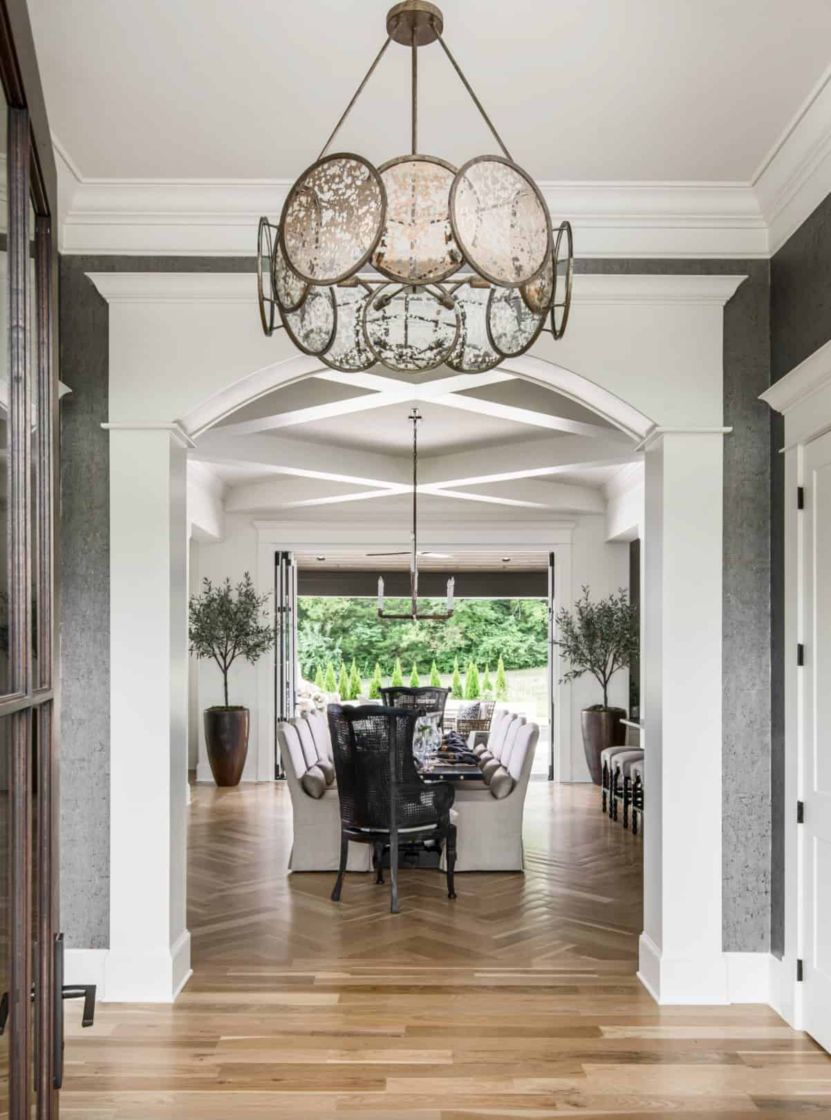 transitional-style-home-entry