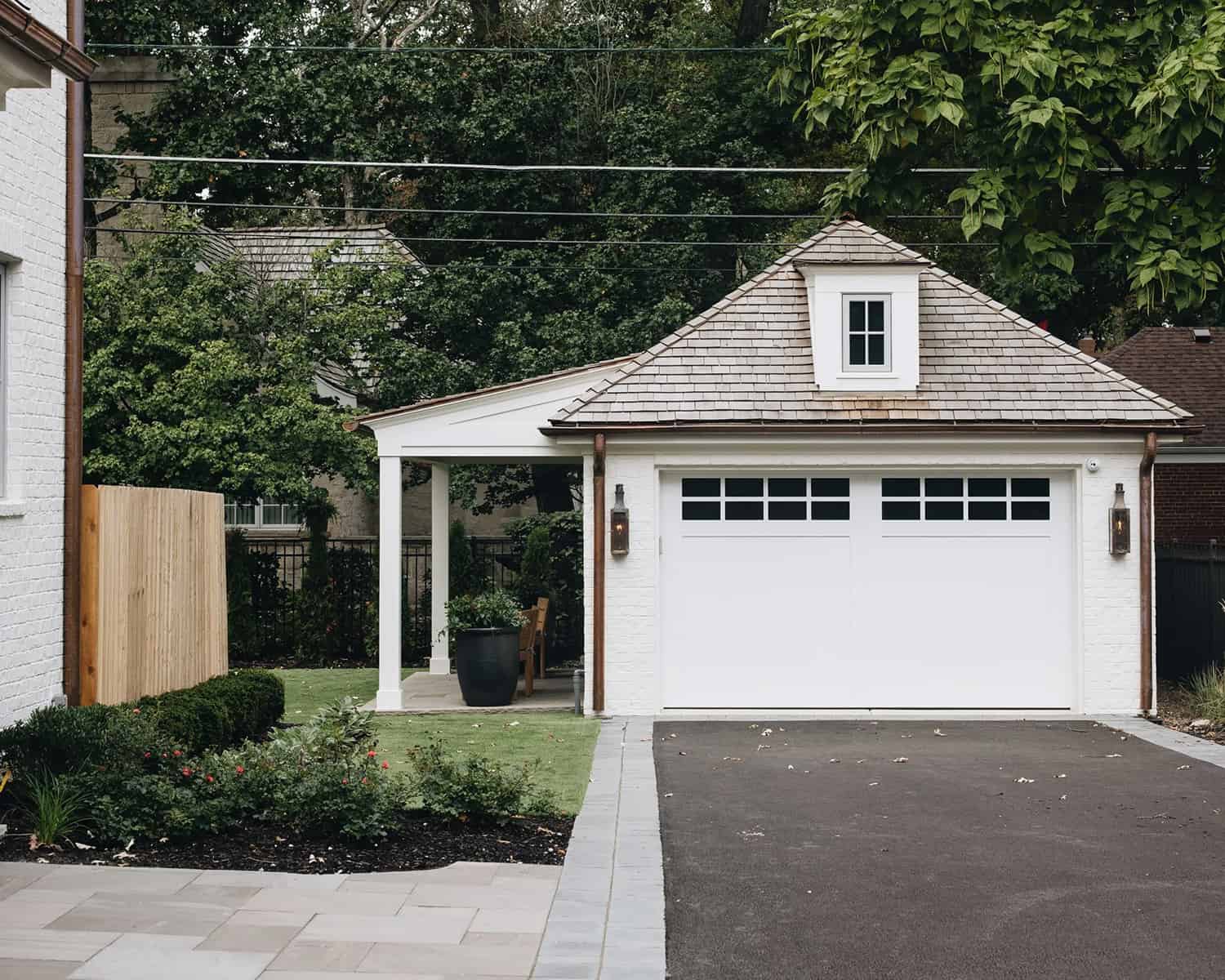 white-brick-house-exterior-garage