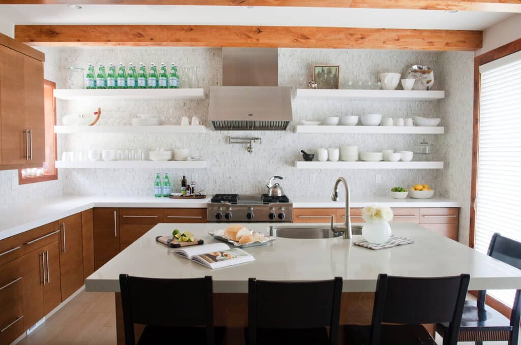 21 Open Kitchen Shelving Ideas That Are Beautiful And Functional