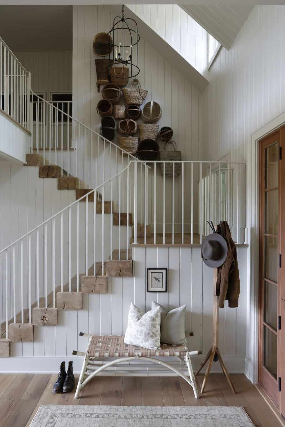modern-rustic-entry-with-a-staircase