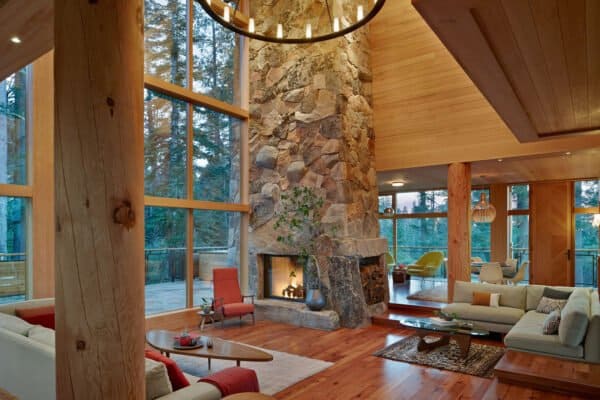 featured posts image for Tour this cool ski-in, ski-out cabin getaway in the Sugar Bowl Ski Resort