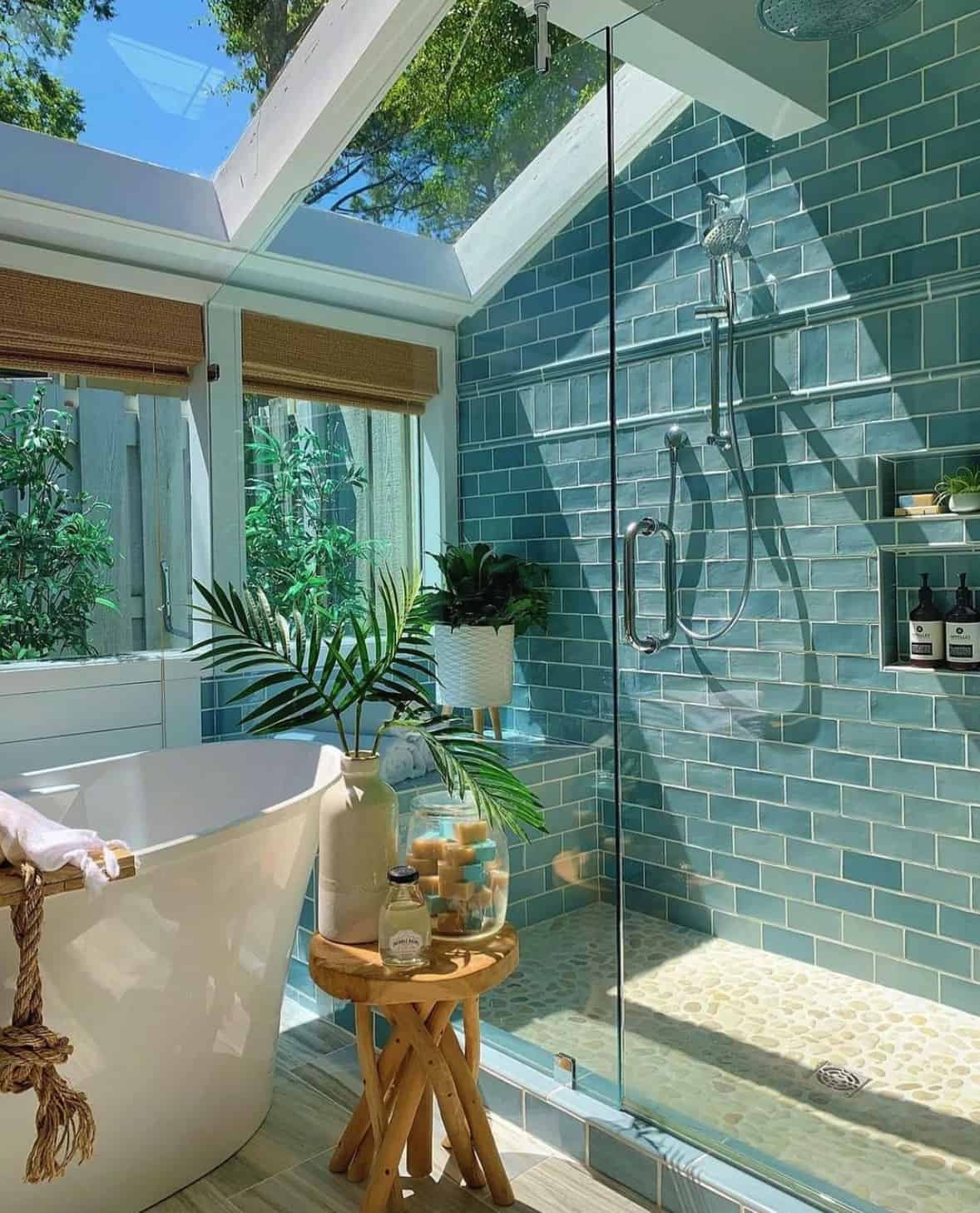 cottage-style-bathroom-with-blue-tile