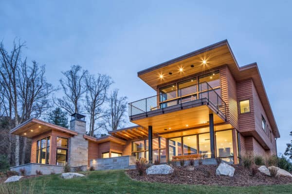 featured posts image for Organic modern dream house inspired by the mountains of North Carolina