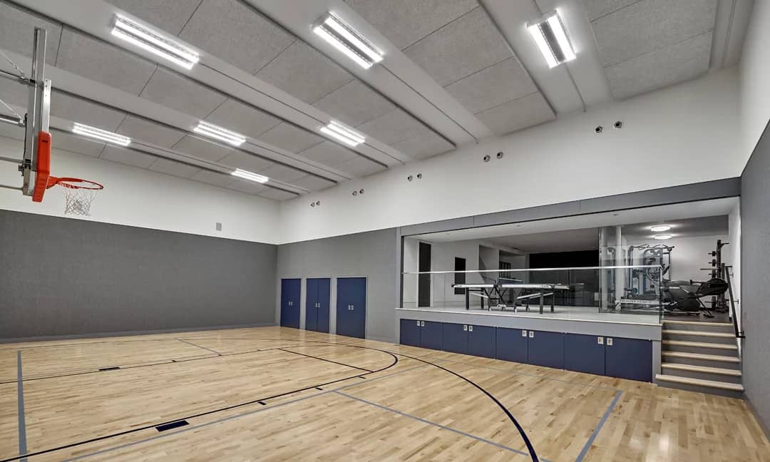transitional-style-sports-court