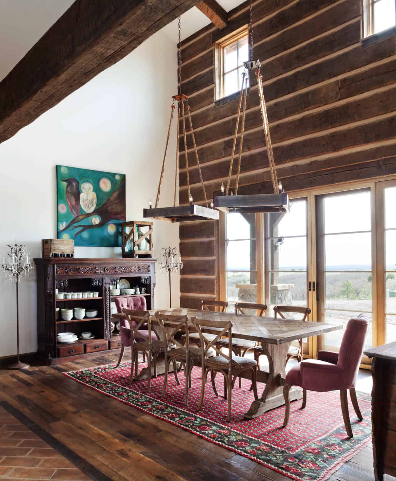 farmhouse-style-dining-room