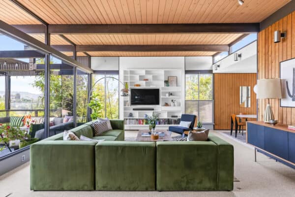 featured posts image for A fascinating midcentury modern home perched in the hills of Silver Lake