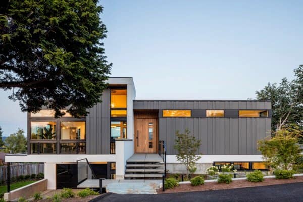 featured posts image for A timeless modern home perched high above beautiful Lake Washington