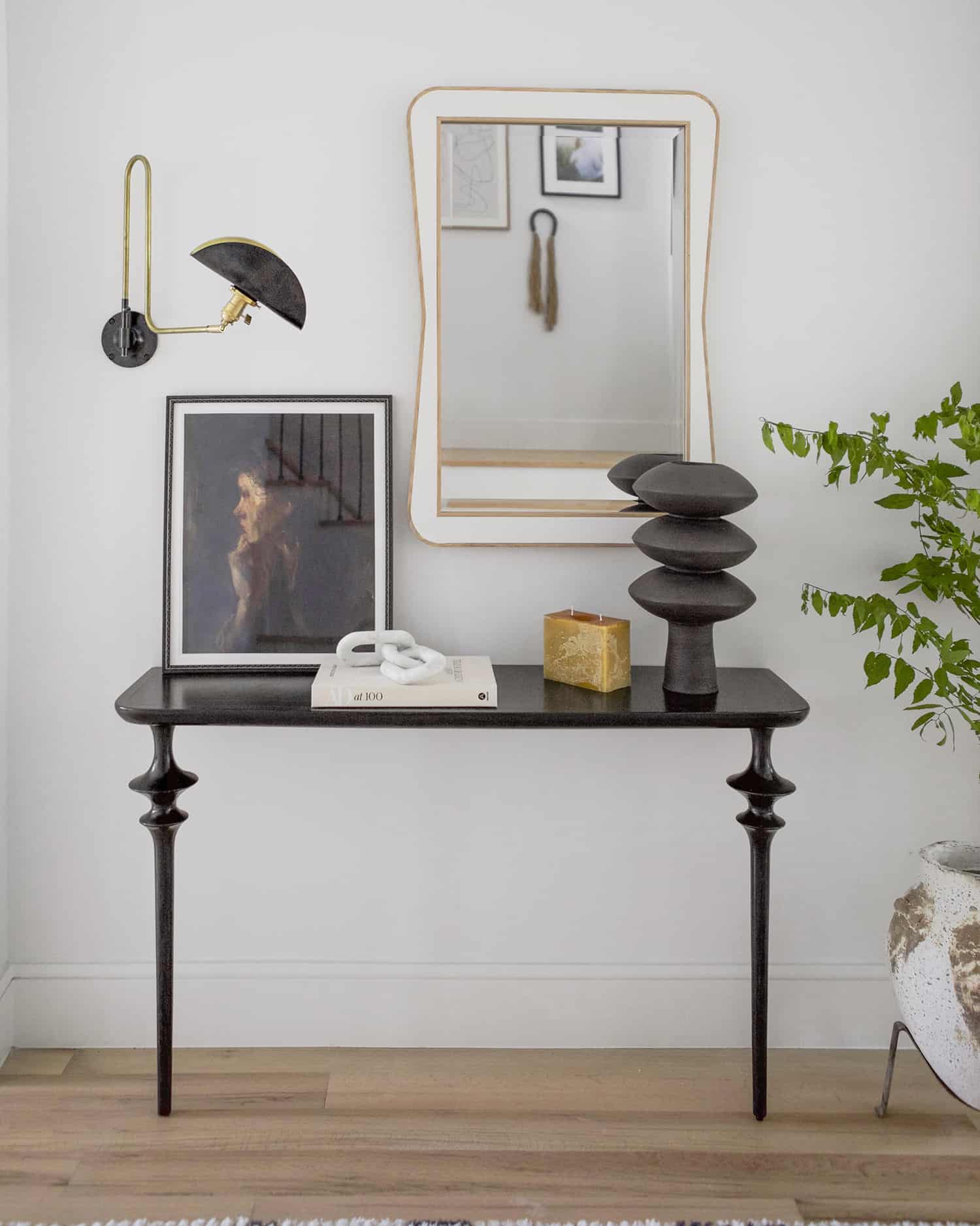 modern-hallway-with-a-console-table