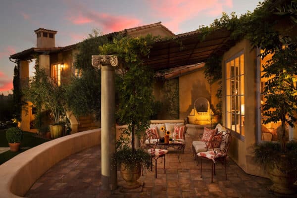 featured posts image for Step inside this breathtaking Tuscan farmhouse style home in Montecito