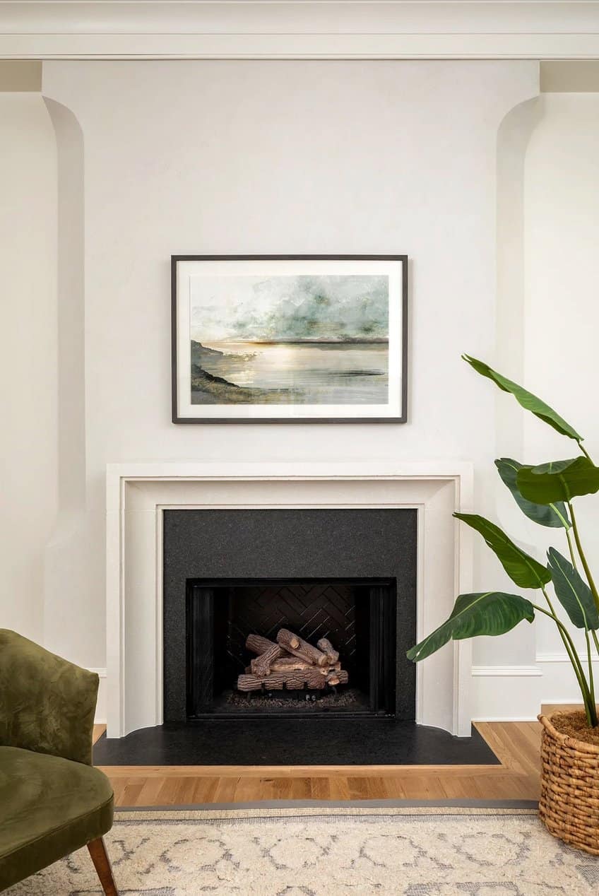 transitional-family-room-fireplace
