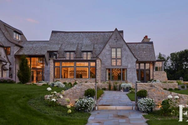 featured posts image for Modern farmhouse estate in Michigan has the most dreamy living spaces