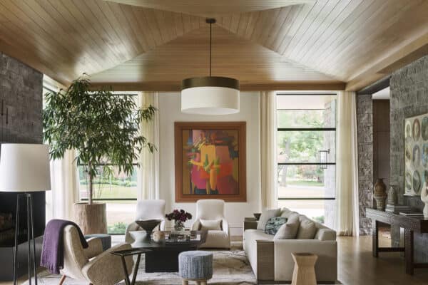 featured posts image for A gorgeous midcentury inspired home in Dallas with indoor outdoor living