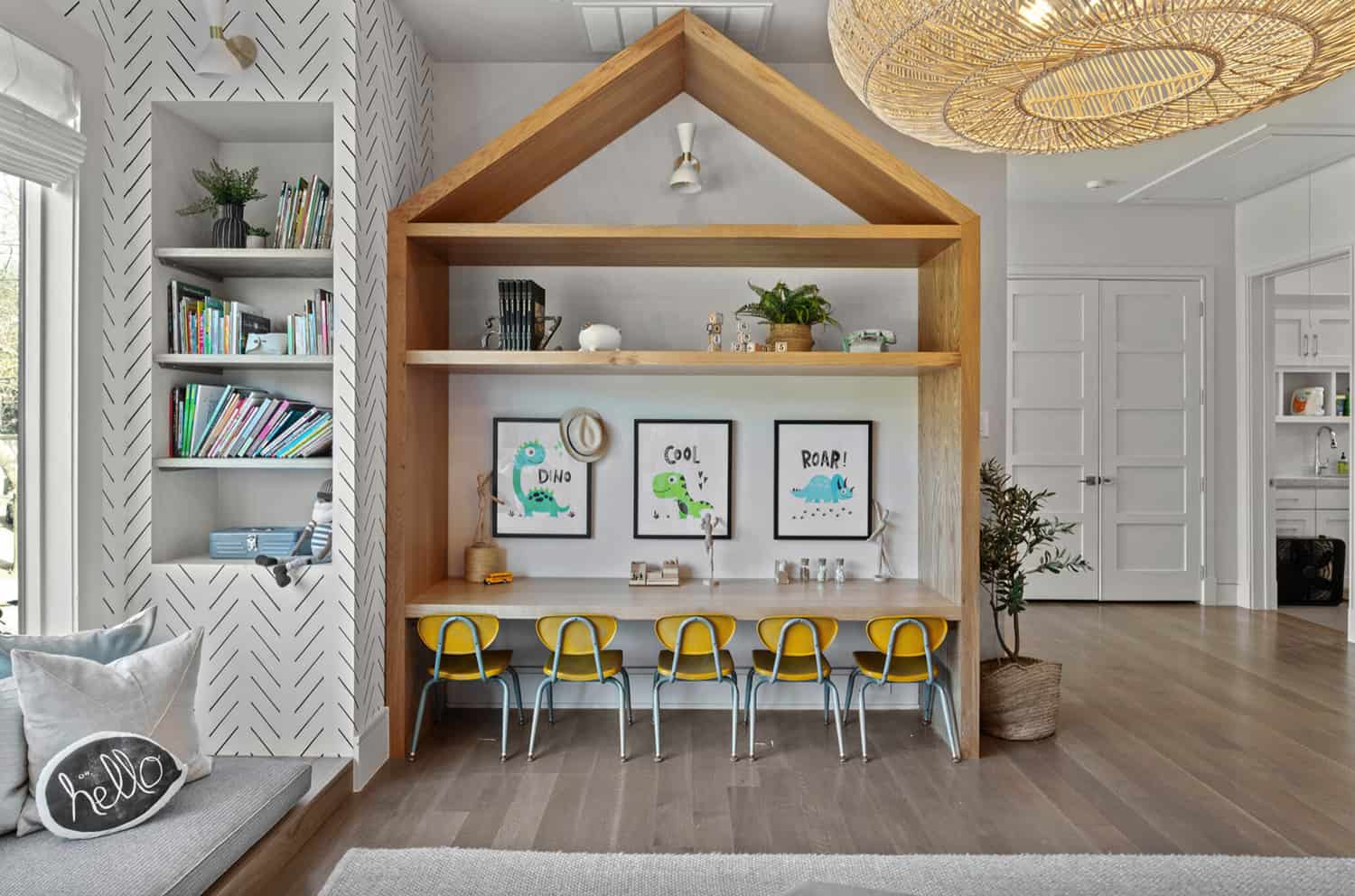 contemporary-kids-playroom-with-custom-work-station