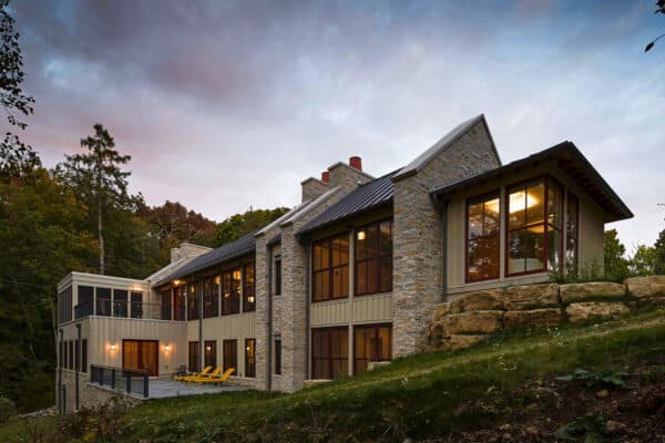 featured posts image for A serene woodland house in Wisconsin built for contemporary living