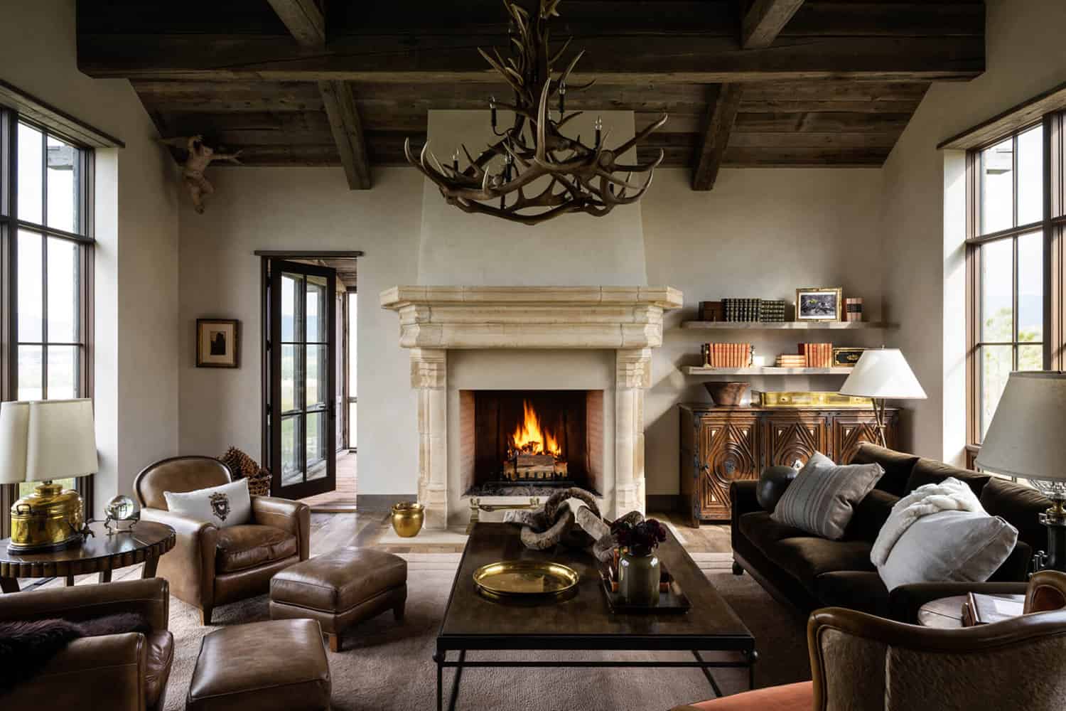 Step inside this inviting ranch house with cozy interiors in Montana