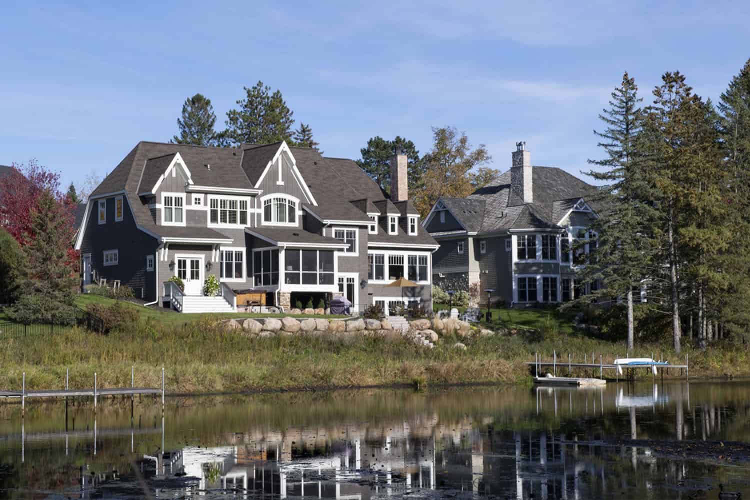 A timeless makeover completely transformed this Minnesota lake house
