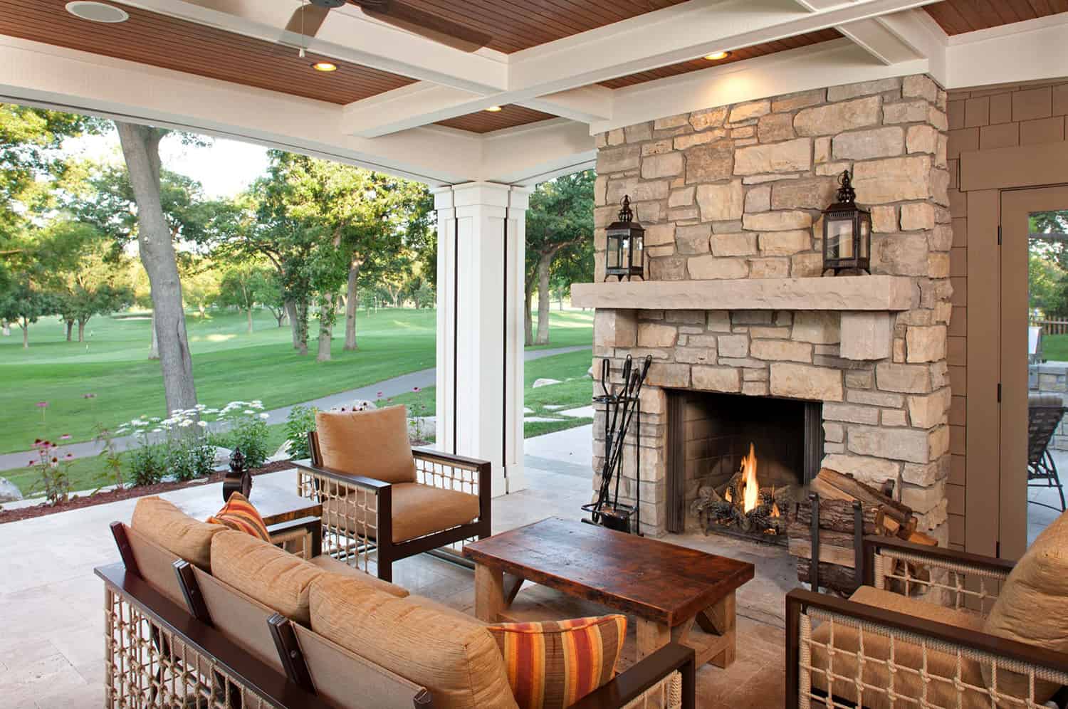 screened-porch-with-a-fireplace