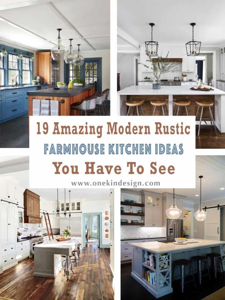 19 Amazing Modern Rustic Farmhouse Kitchen Ideas You Have To See
