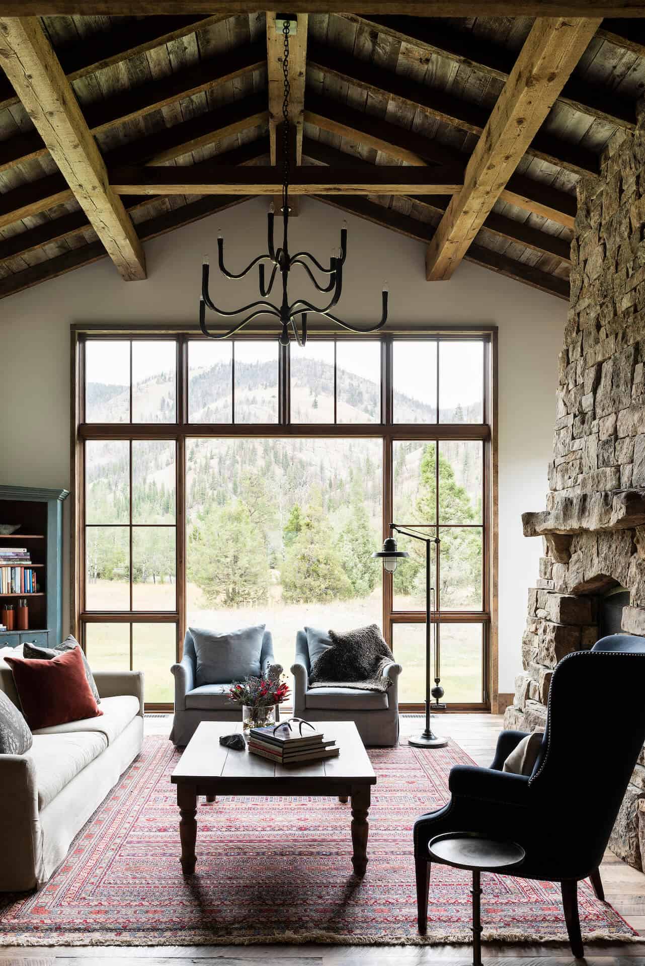 rustic-living-room-with-a-large-window