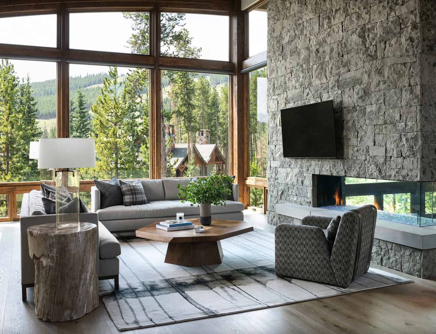 contemporary-rustic-family-room