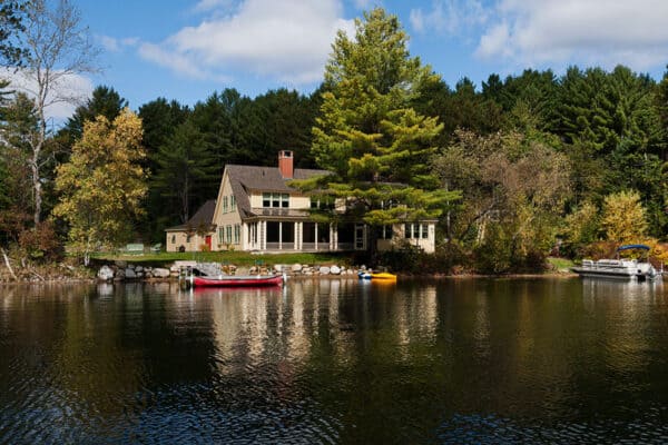featured posts image for A rustic family lake house gets a charming restoration in Vermont