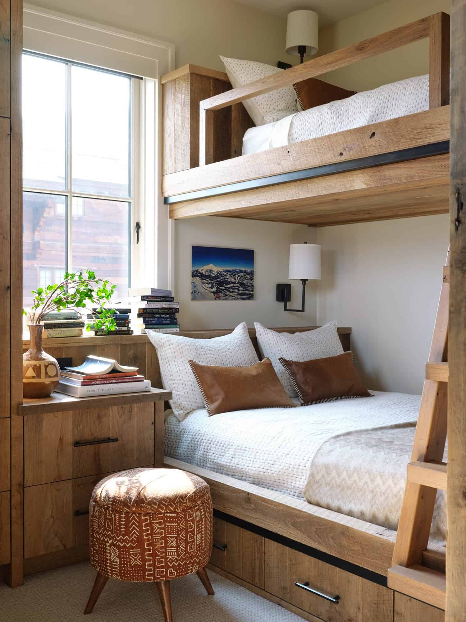 rustic-modern-kids-bunk-bedroom