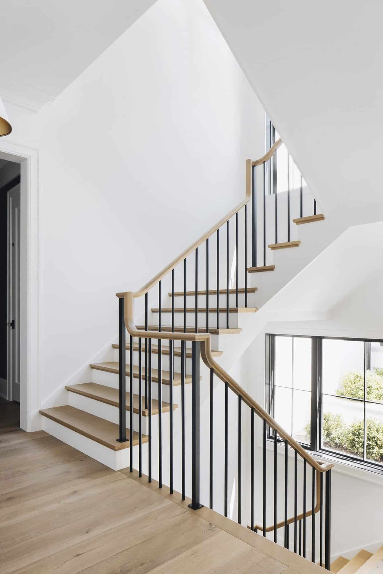  transitional-style-staircase