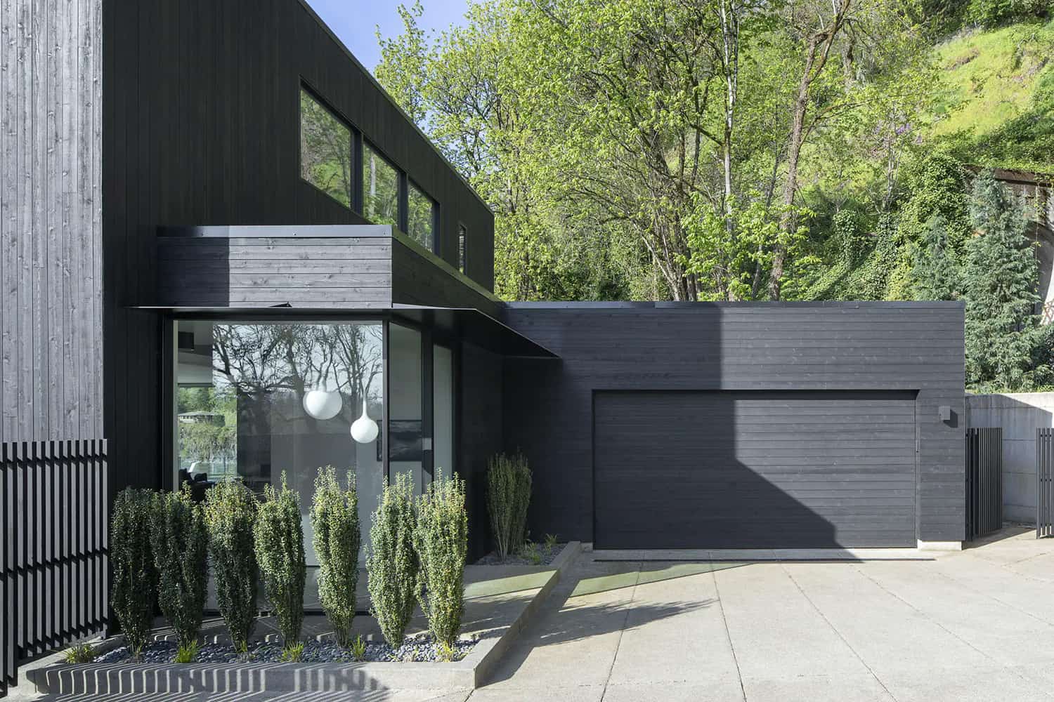 modern-home-exterior-with-black-stained-cedar-siding