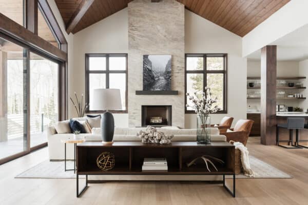 featured posts image for Tour this absolutely stunning mountain modern ski house in Utah