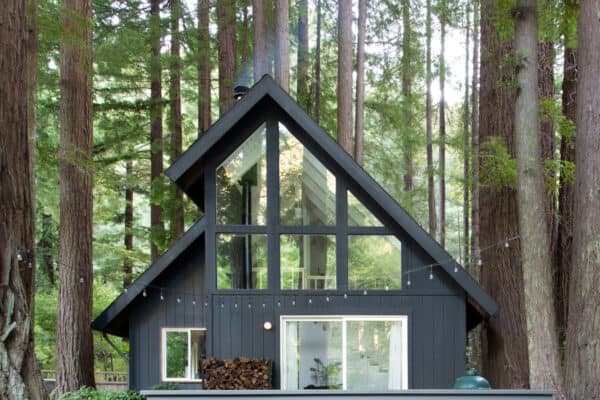 featured posts image for Amazing A-Frame cabin in a majestic redwood forest of Sonoma