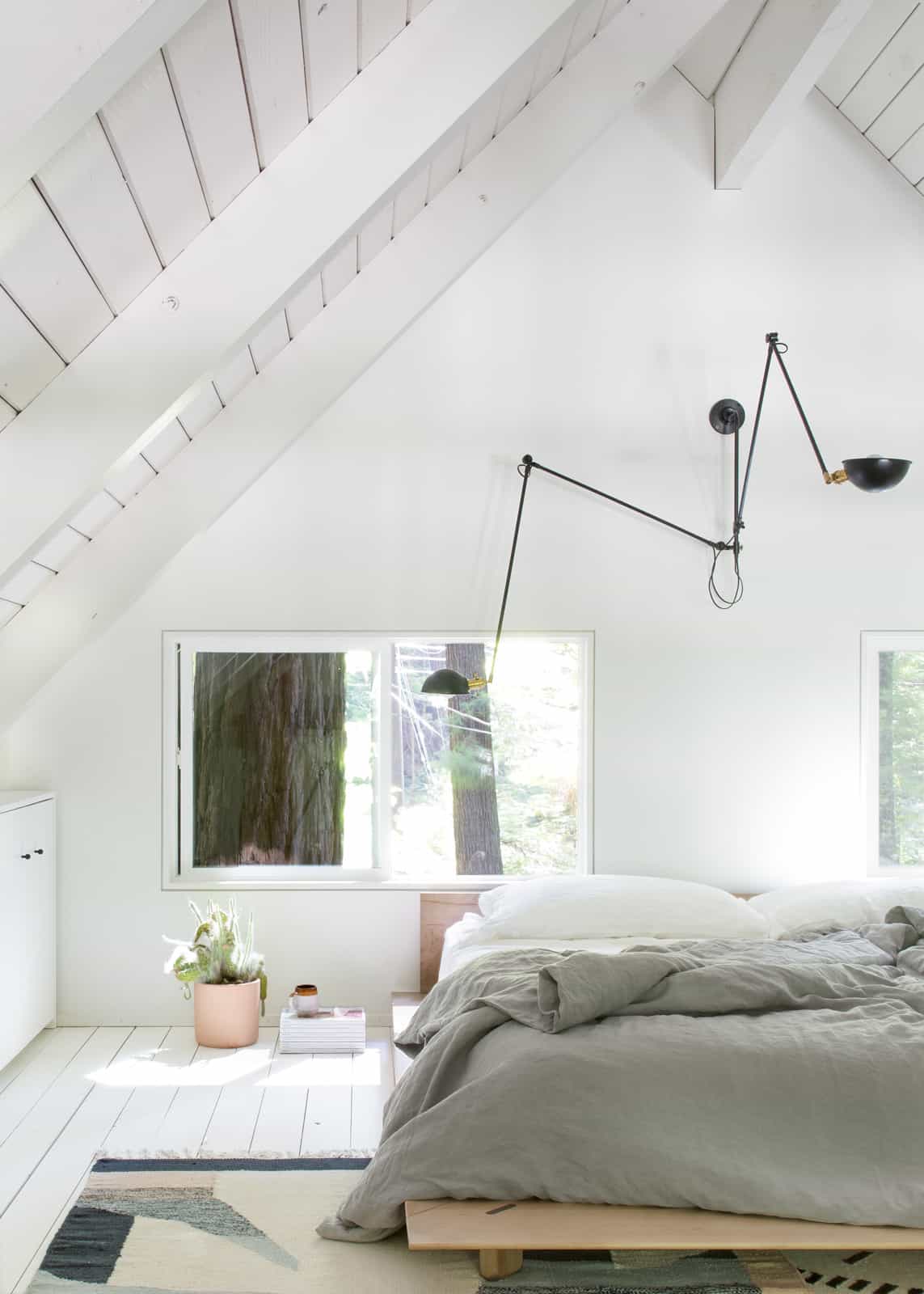 a-frame-cabin-bedroom-sleeping-loft