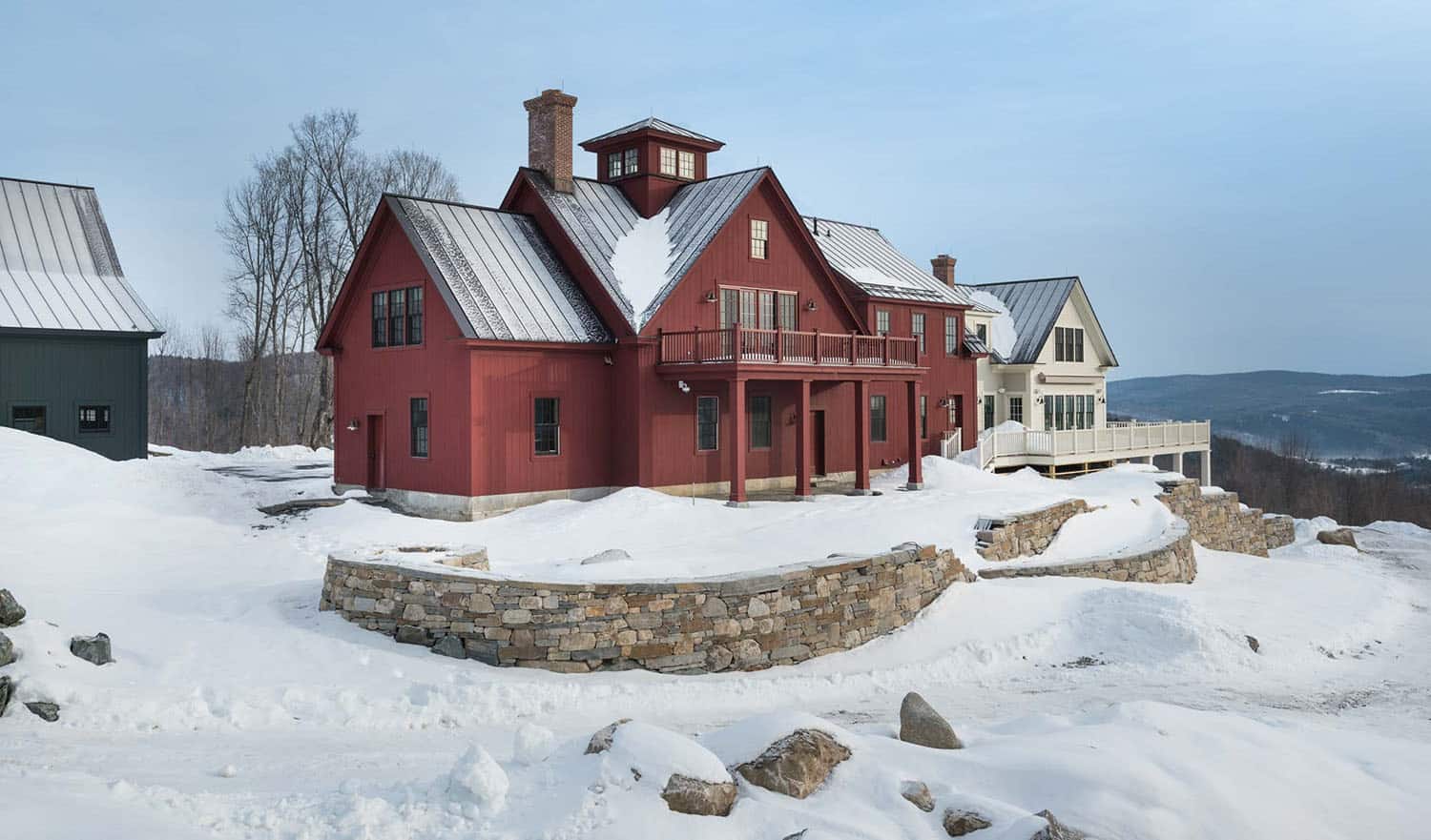 Tour this charming new old farmhouse in the mountains of Vermont