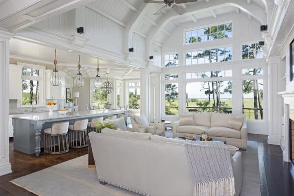 featured posts image for Tour this dream beach house with casual elegance on Kiawah Island