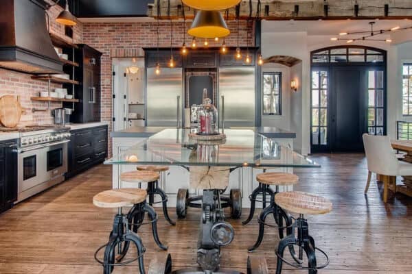 featured posts image for Industrial meets rustic in this beautifully designed Colorado home