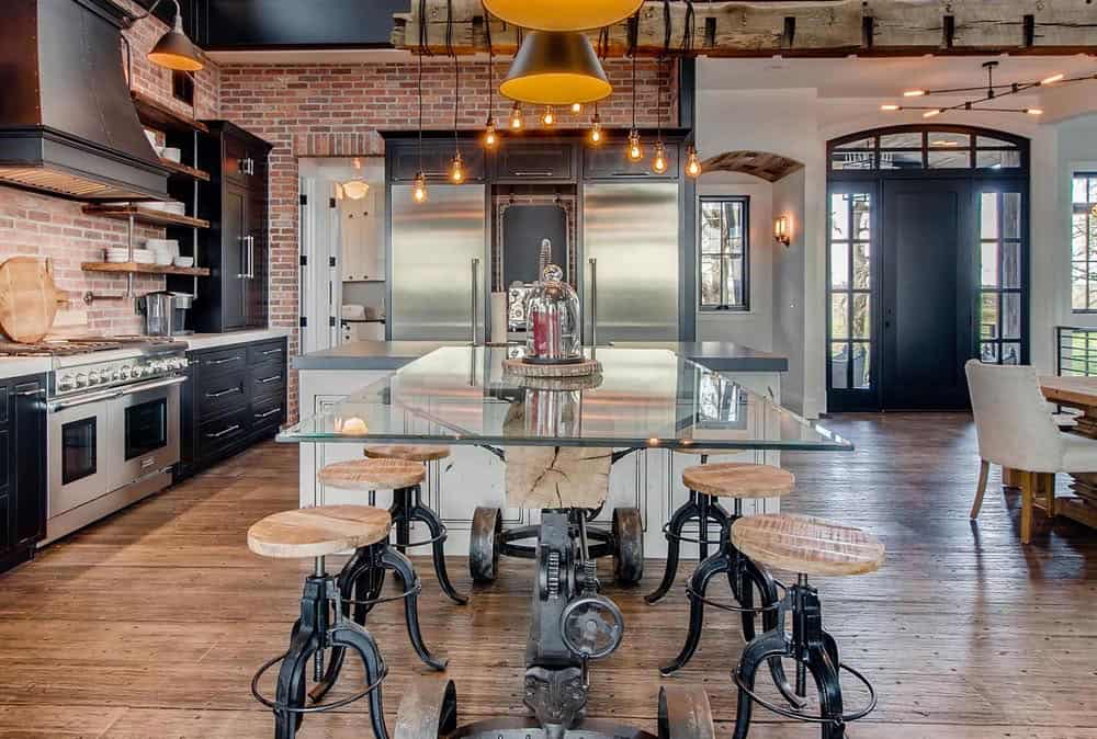 Industrial meets rustic in this beautifully designed Colorado home