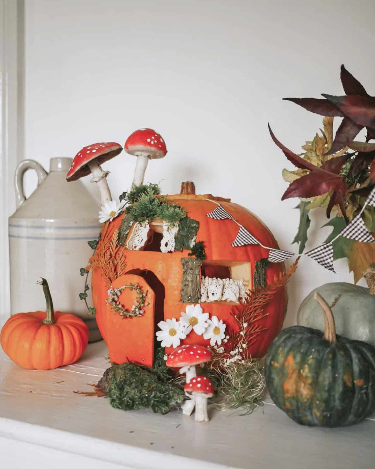 fairy-house-pumpkin