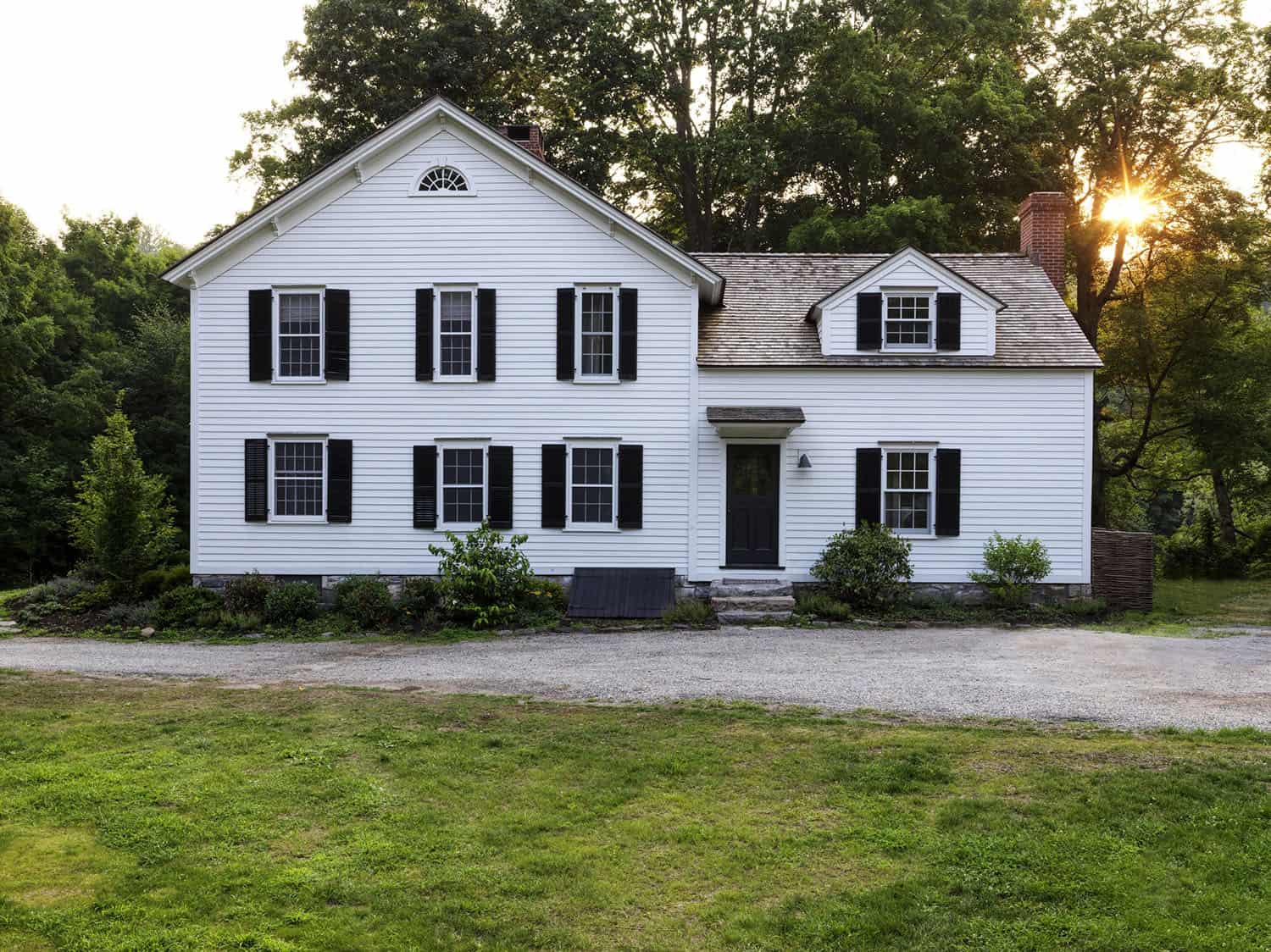 An 18th-century New York farmhouse with a beautiful restoration