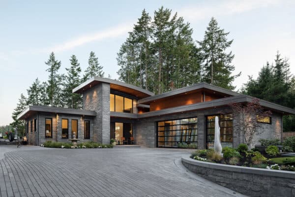 featured posts image for Tour this astounding rustic-modern retreat on Vancouver Island