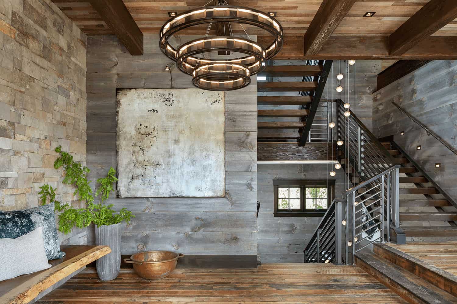 rustic-modern-hallway-and-staircase